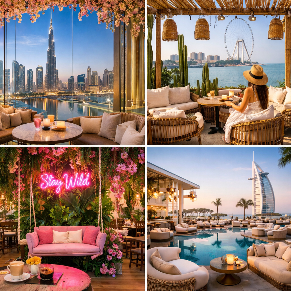 أفضل كافيهات للتصوير في دبي