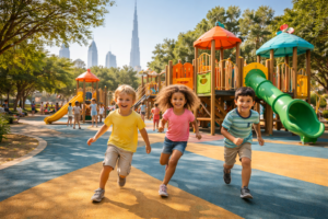 شاهد أفضل حدائق في دبي للأطفال
