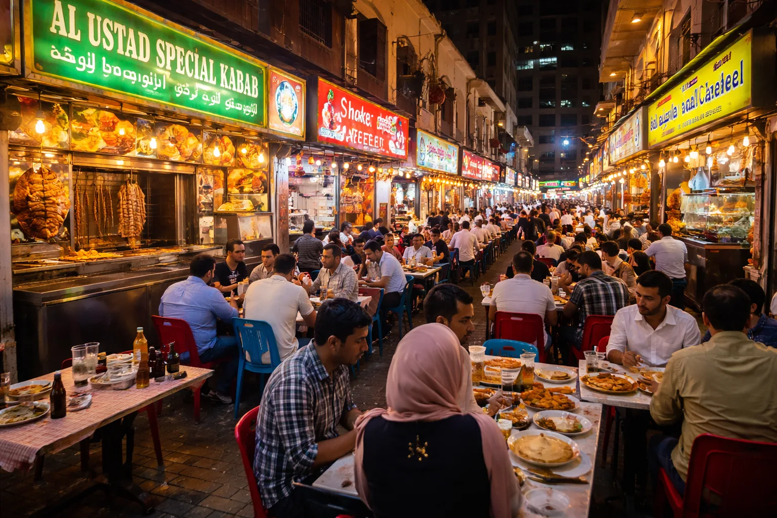 مطاعم شعبية في دبي