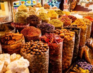 أسواق البهارات في دبي 