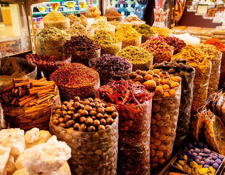 أسواق البهارات في دبي