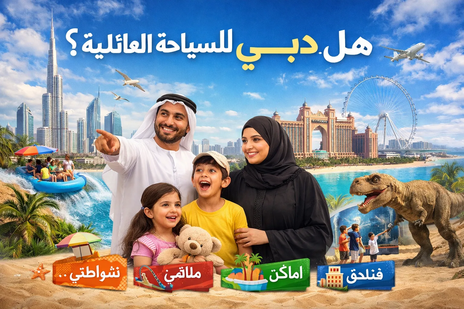 هل دبي مناسبة للسياحة العائلية