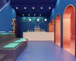 قائمة أسعار آيس كريم في أحد محلات دبي