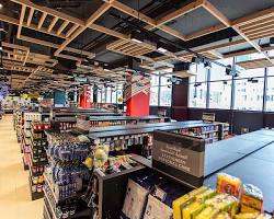 ممرات داخلية في أرخص سوبر ماركت دبي